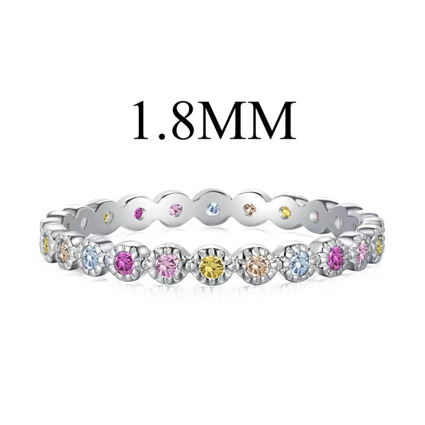 ˇMagic JewelryˇUnique Scintillating Round Cut Daily Ring