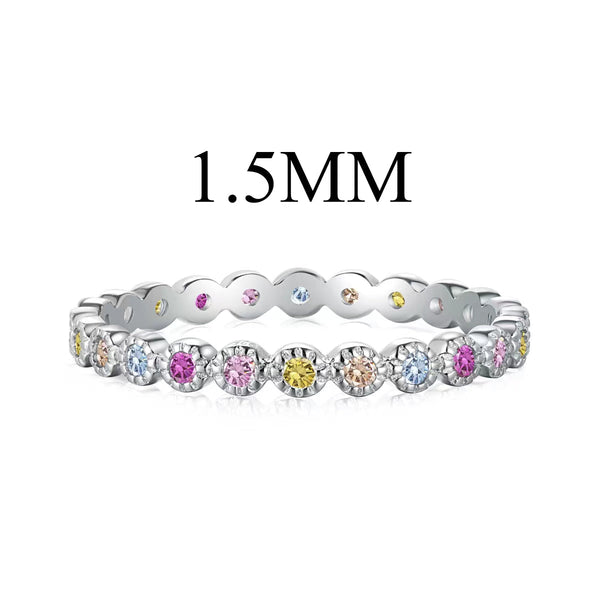 ˇMagic JewelryˇRadiant Sparkling Round Cut Daily Ring